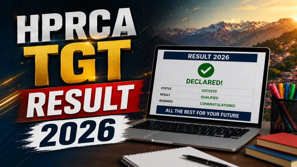 HPRCA TGT Arts Result 2026 (Out) – Check Selected Candidates List & Merit Score