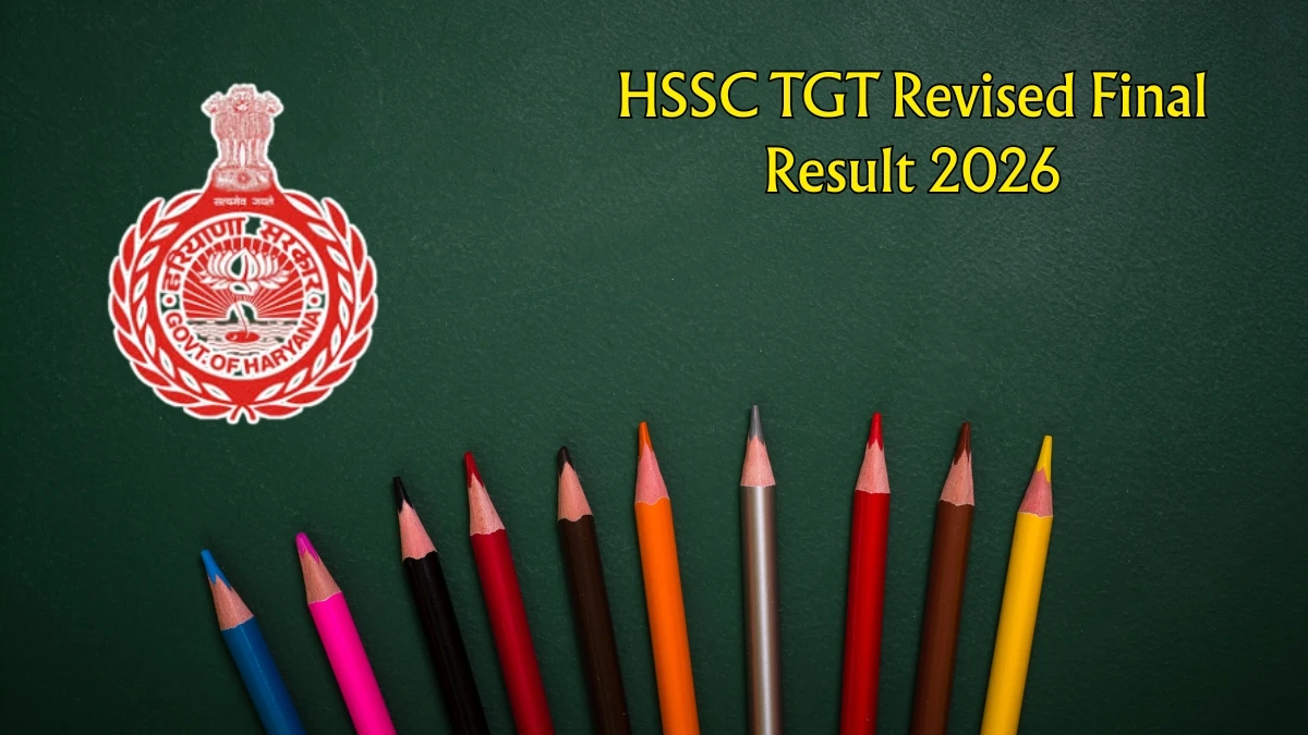 HSSC TGT Revised Final Result 2026 – Download Scorecard, Cut Off Marks