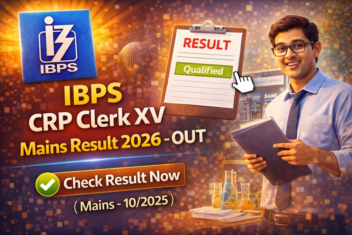 IBPS Clerk 15th Reserve List 2026
