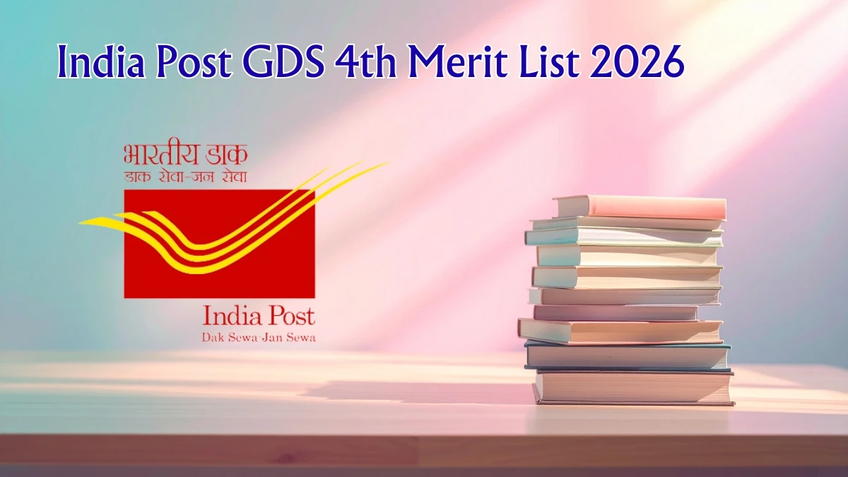 India Post GDS 4th Merit List 2026 PDF Download – Check State Wise Selection List