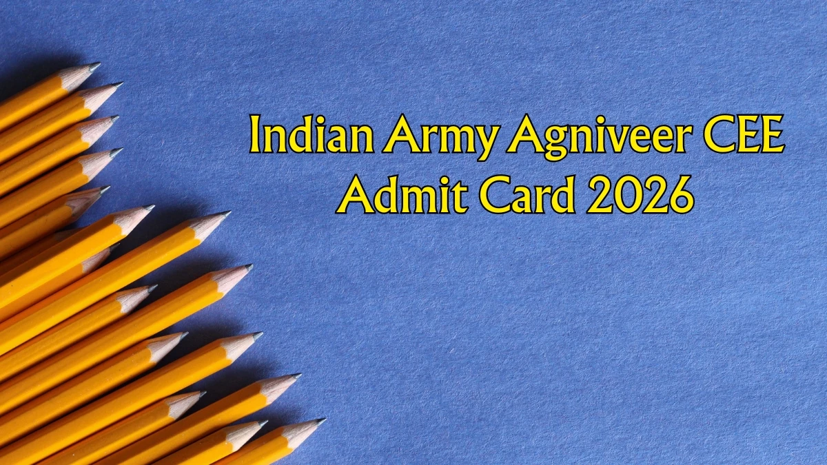Indian Army Agniveer CEE Admit Card 2026 OUT – Direct Link to Download Hall Ticket