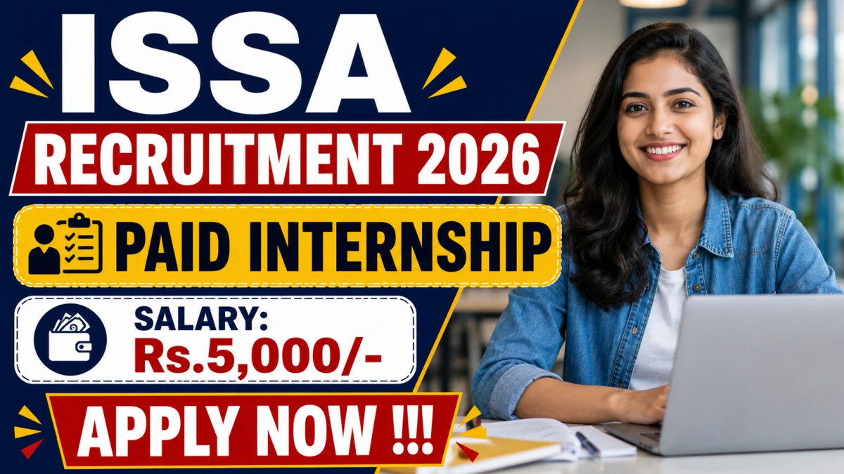 ISSA Paid Internship Recruitment 2026