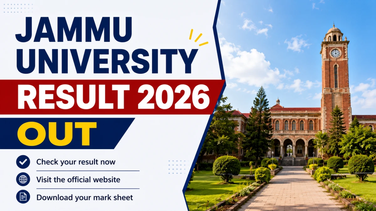Jammu University Result 2026 Out