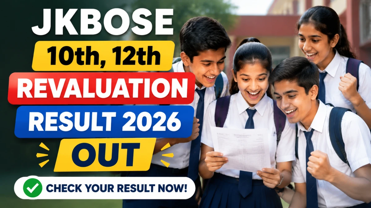 JKBOSE Revaluation Result 2026 Out