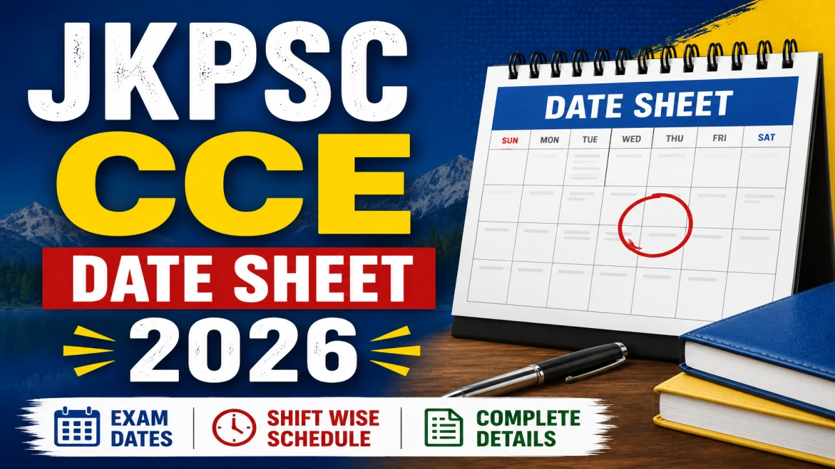 JKPSC CCE Admit Card 2026