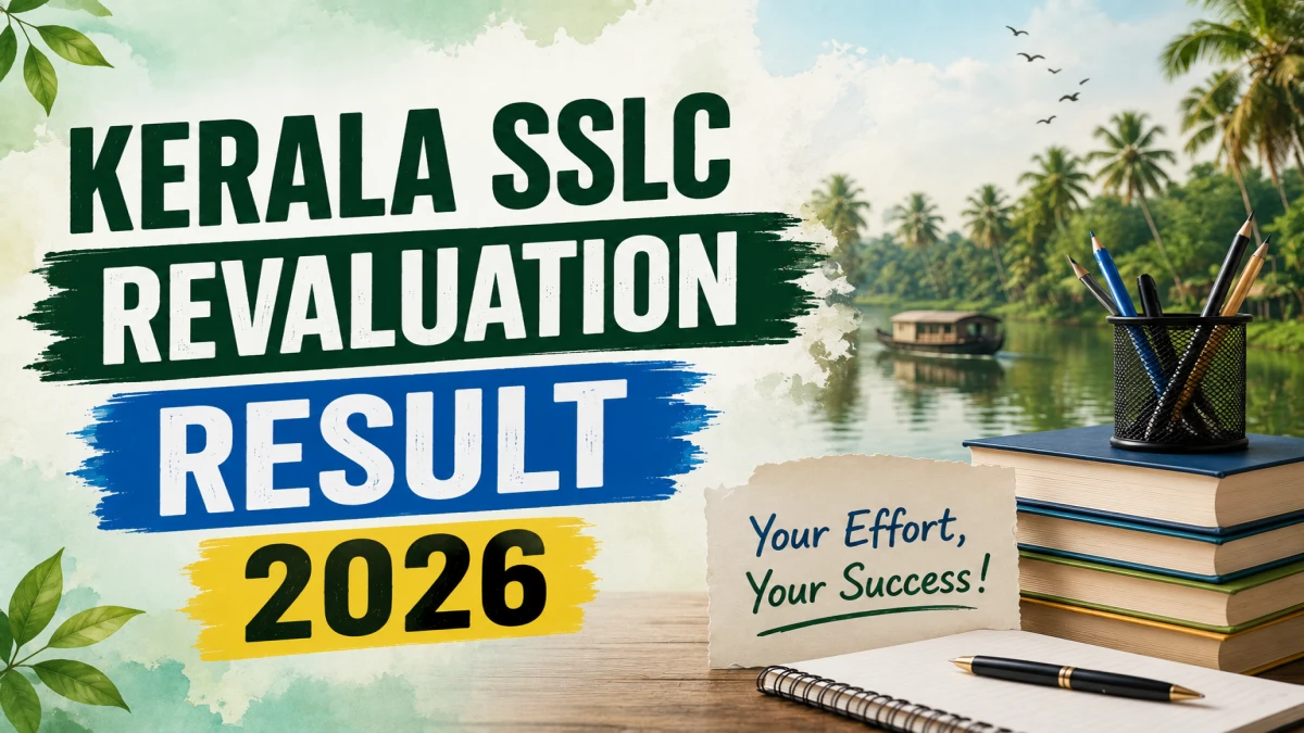 Kerala SSLC Revaluation Result 2026 Out