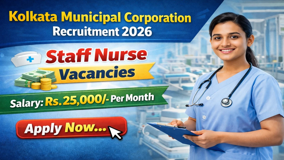 KMC Staff Nurse Recruitment Online Form 2026