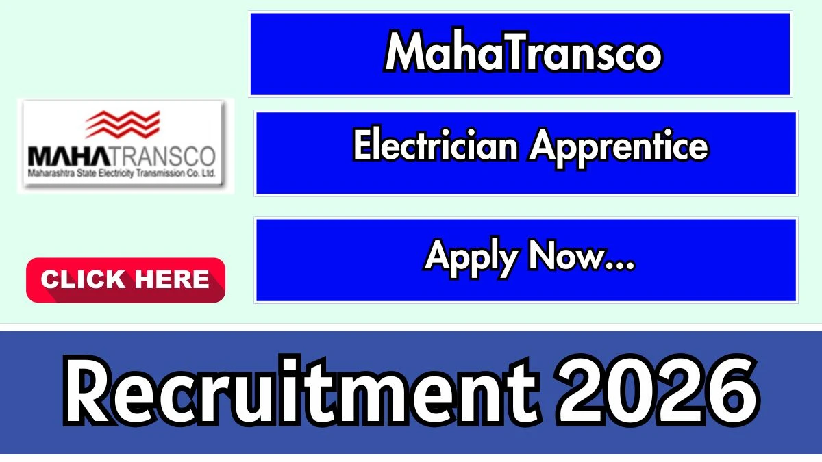 MahaTransco Electrician Recruitment 2026 – Apply Online