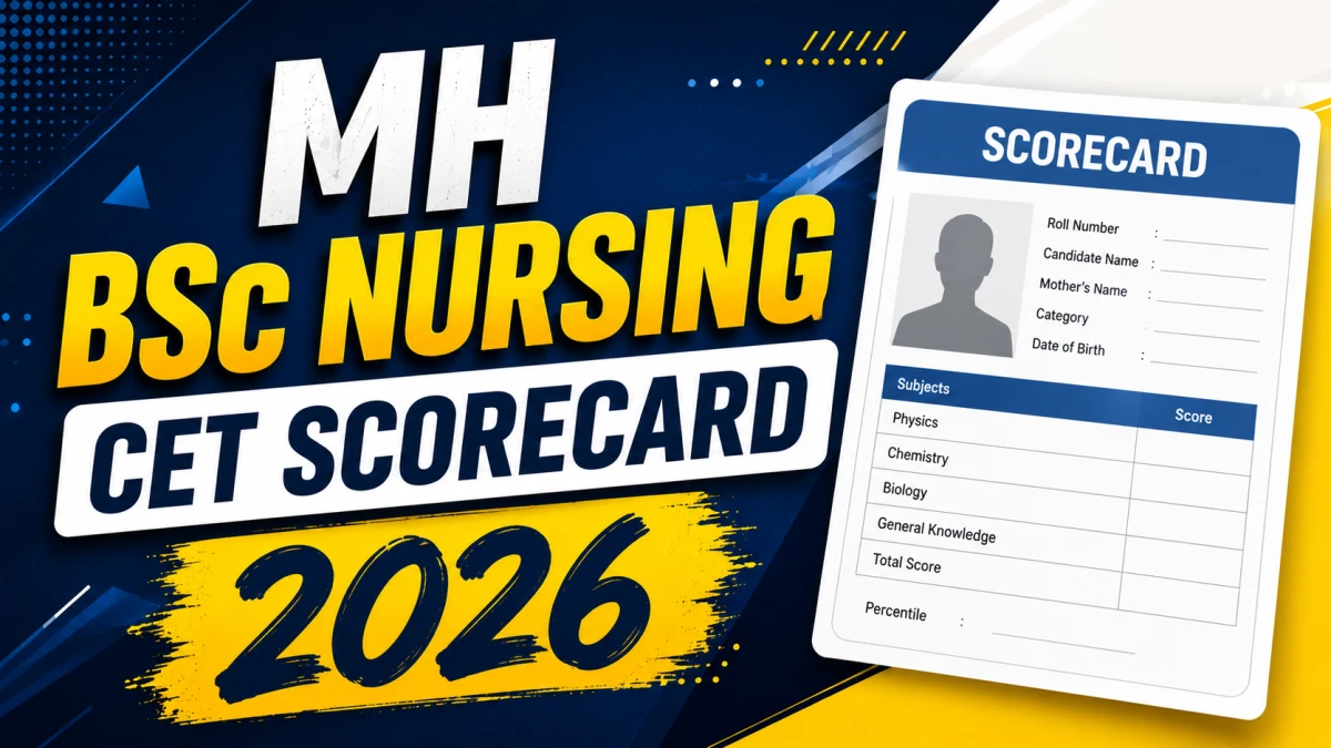 MH BSc Nursing CET Scorecard 2026
