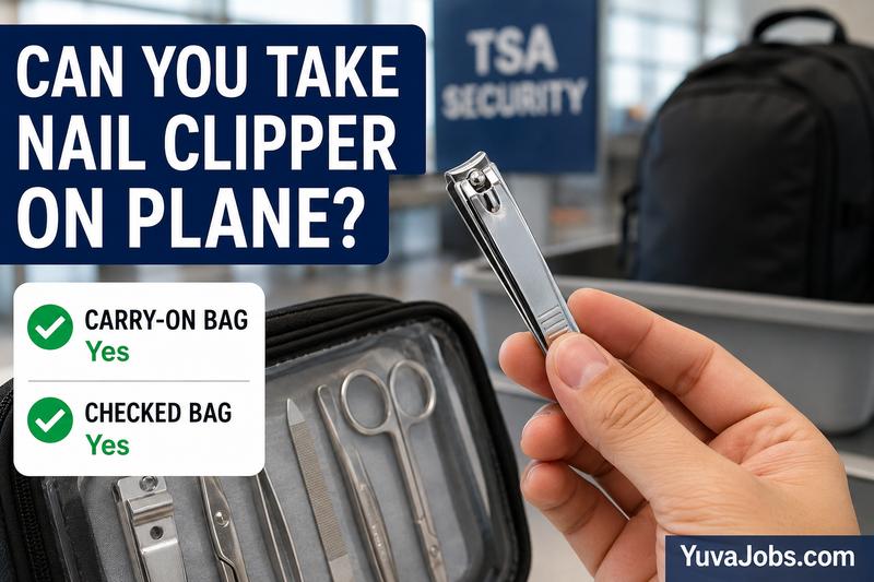 Can You Take Nail Clipper on Plane? TSA Rules Guide