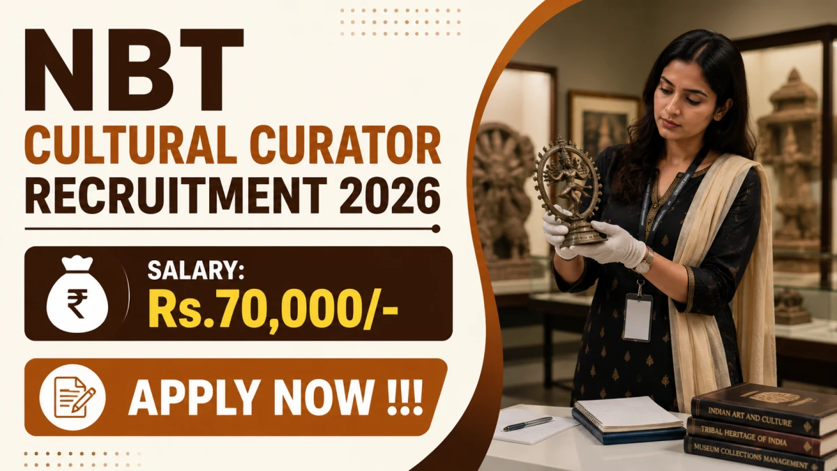 NBT Cultural Curator Recruitment 2026