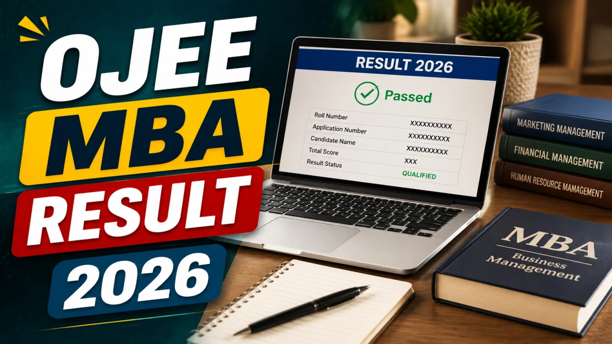OJEE MBA Result 2026 Out