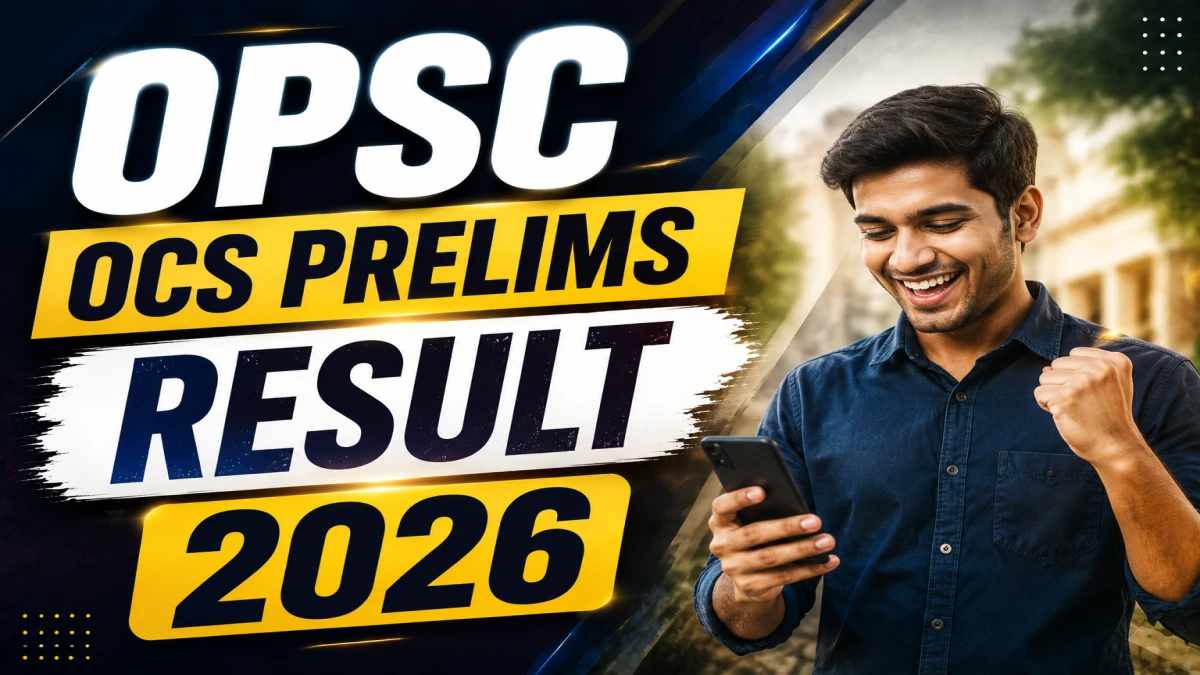 OPSC OCS Prelims Result 2026