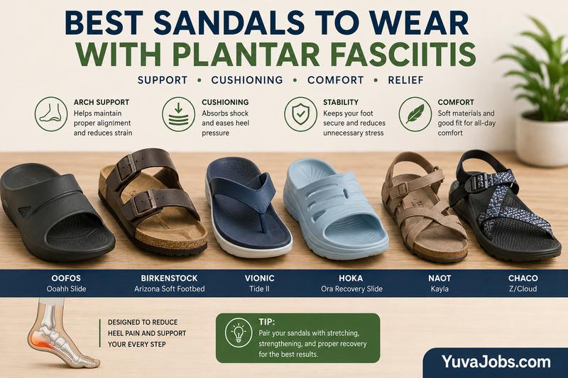 Best Sandals to Wear With Plantar Fasciitis Guide