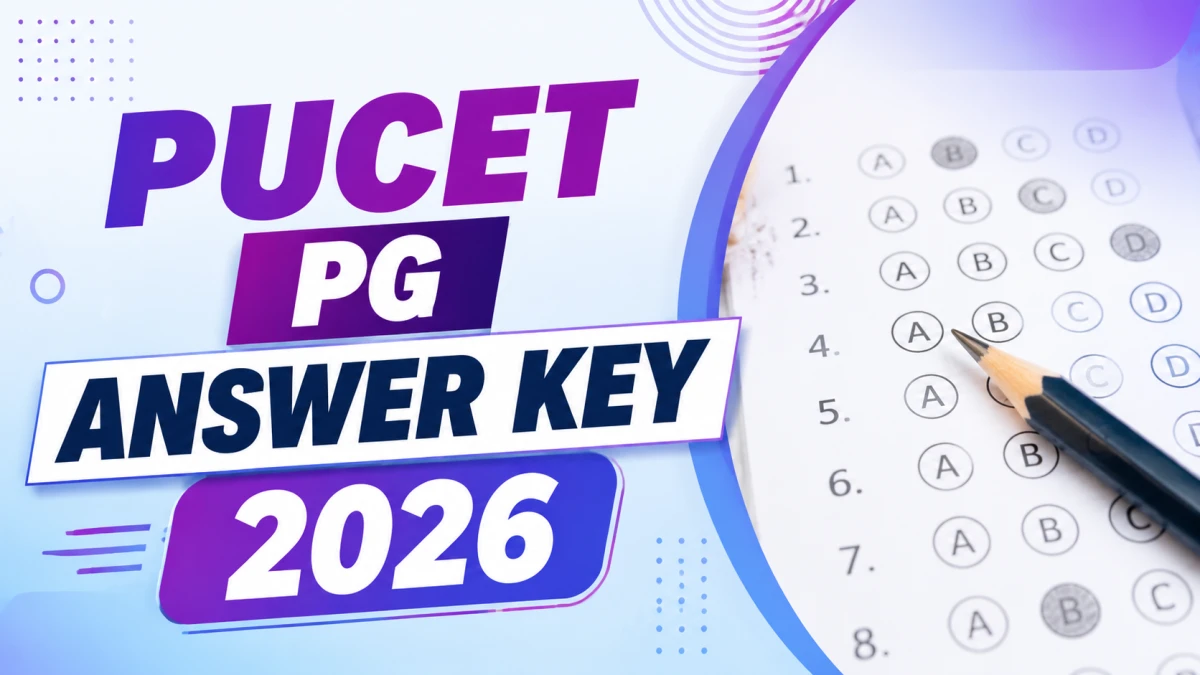 PU CET PG Answer Key 2026