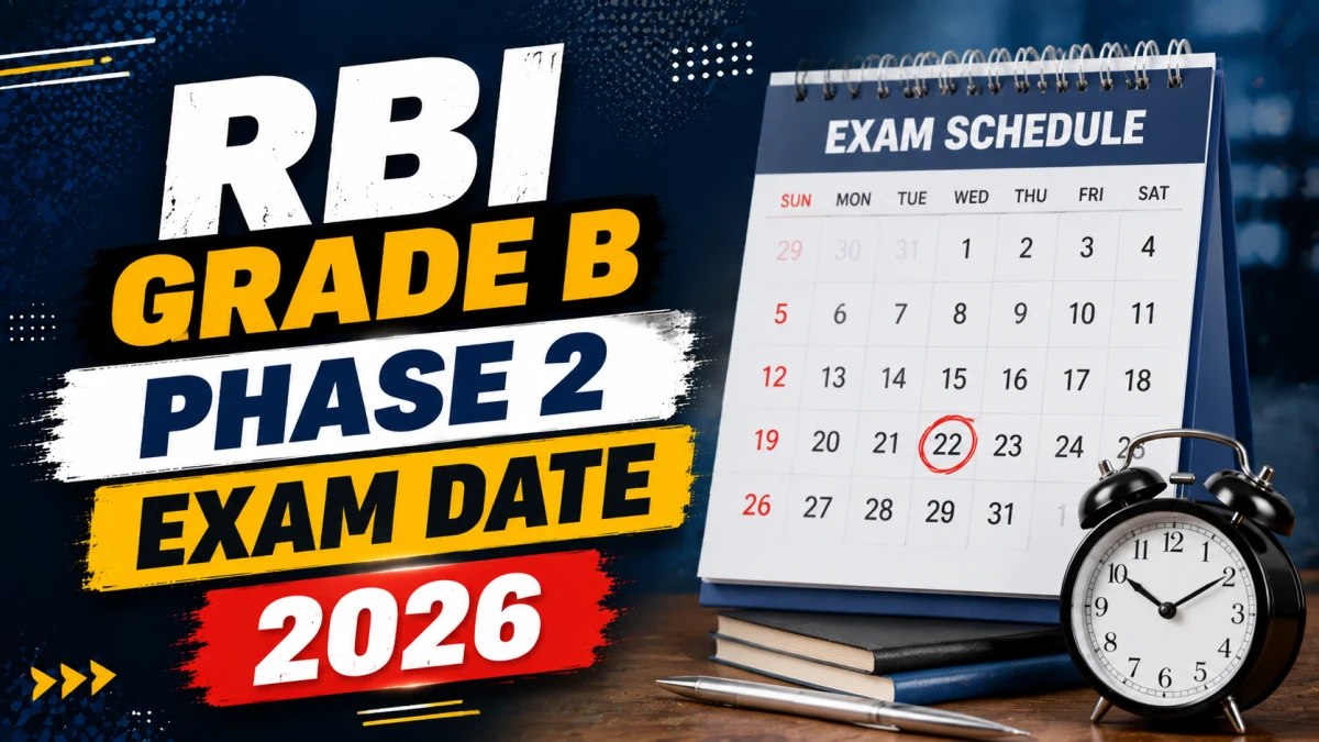 RBI Grade B Phase 2 Exam Date 2026