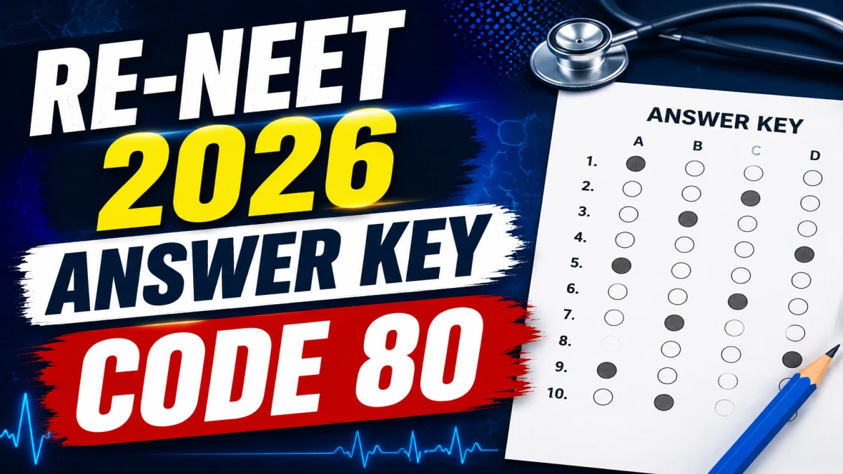 Re-NEET 2026 Answer Key Code 80