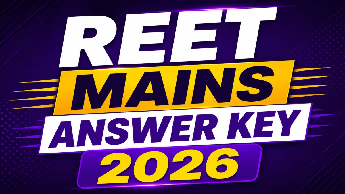 REET Mains Final Answer Key 2026 OUT