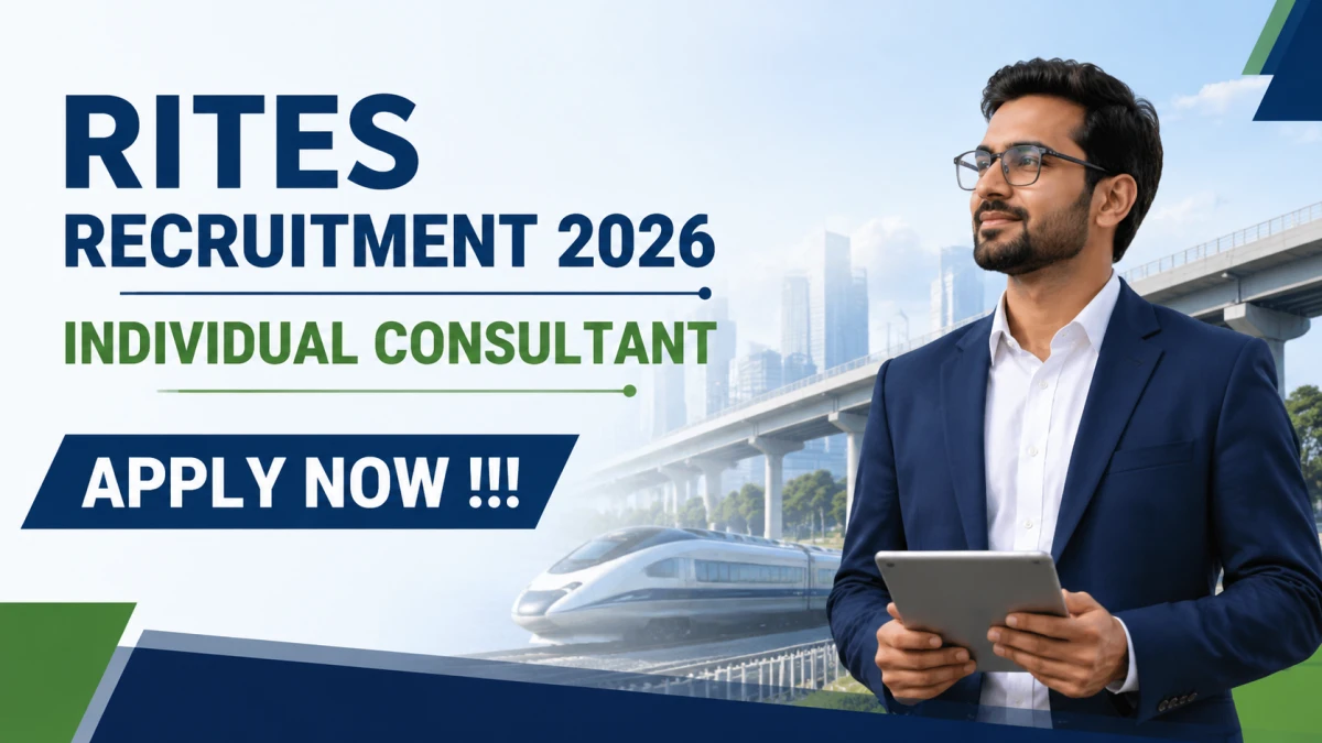 RITES Individual Consultant Recruitment 2026
