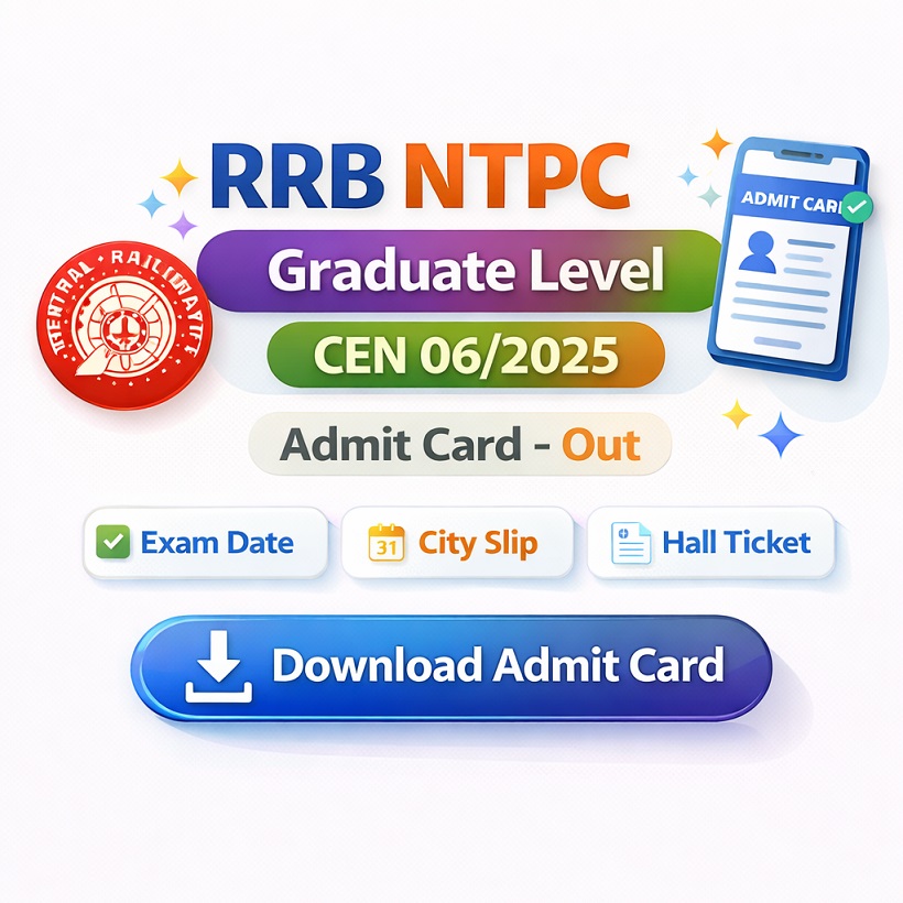 RRB NTPC Graduate Level CEN 06/2025 Result