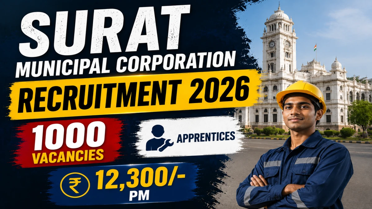 SMC Apprentice Recruitment 2026 – Apply Online for 1000 Vacancies