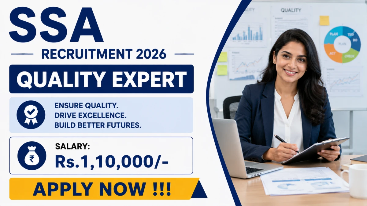 SSA Quality Expert Recruitment 2026