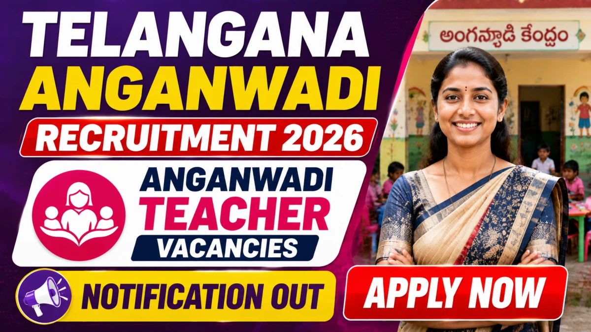 Telangana AWT Recruitment 2026 Notification Out