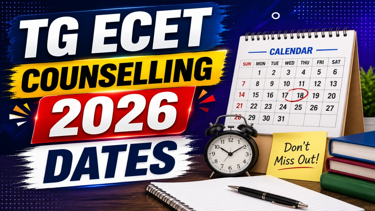 TG ECET Counselling 2026 Dates Released
