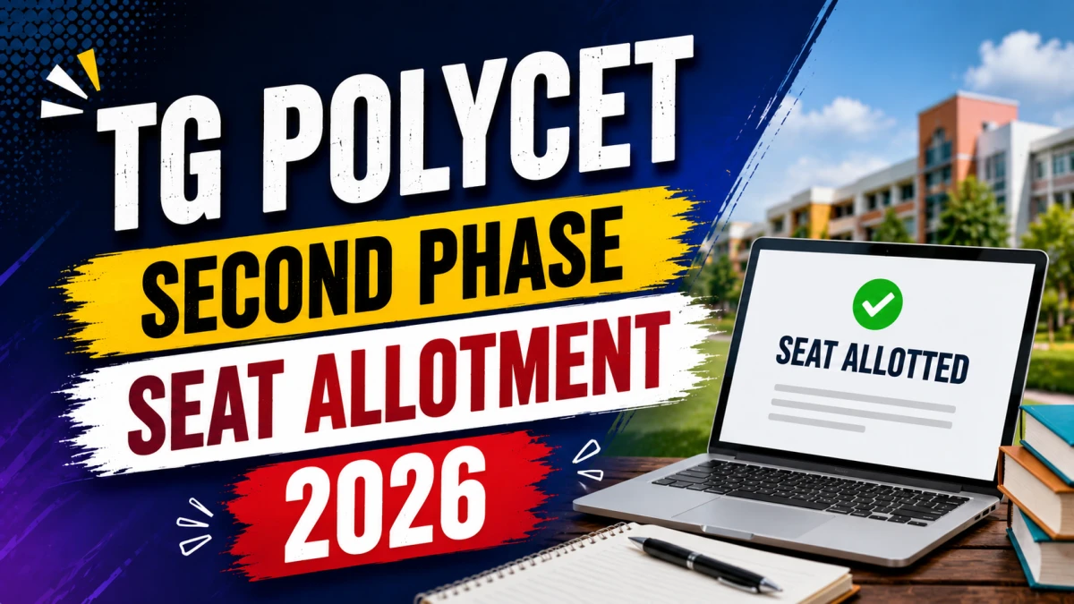 TG POLYCET Second Phase Seat Allotment 2026 (OUT)