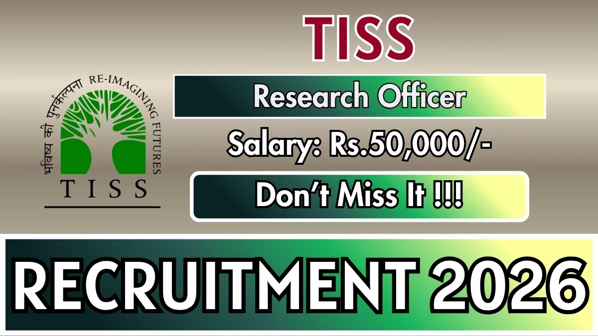 TISS Research Officer Recruitment 2026