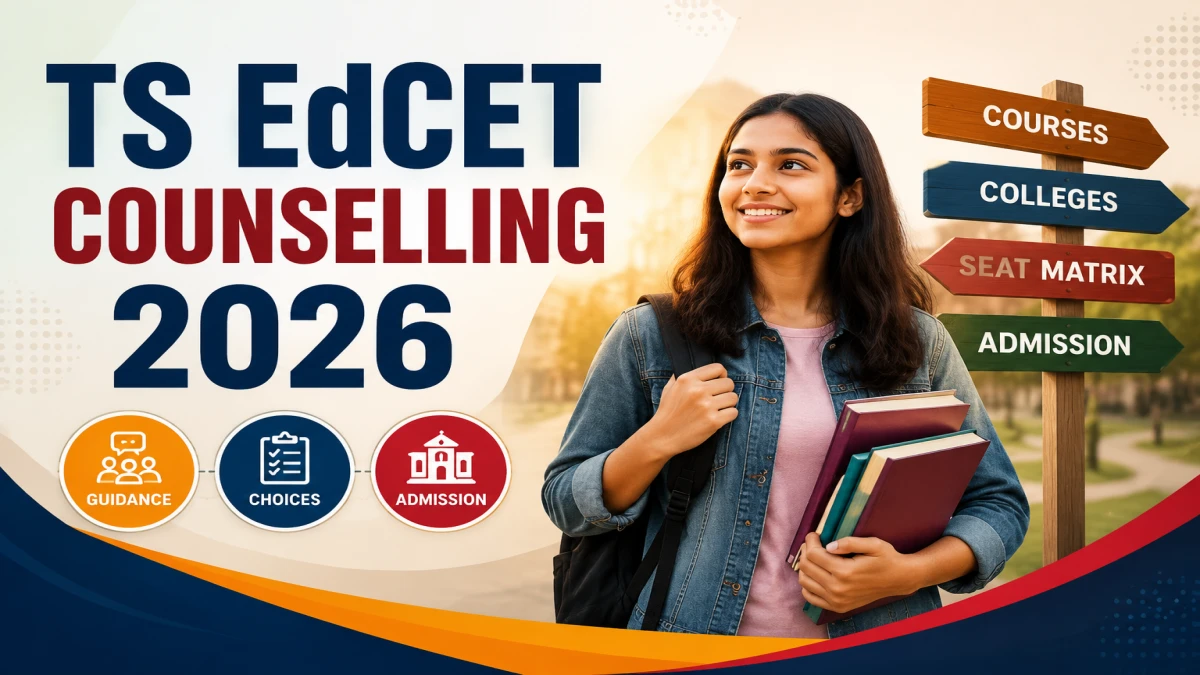 TS EdCET Counselling 2026 – Step-by-Step Registration, Certificate Verification & Seat Allotment