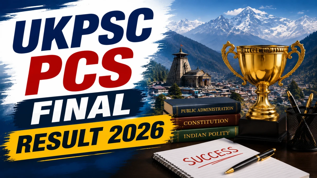 UKPSC PCS Final Result 2026 OUT (Direct Link)