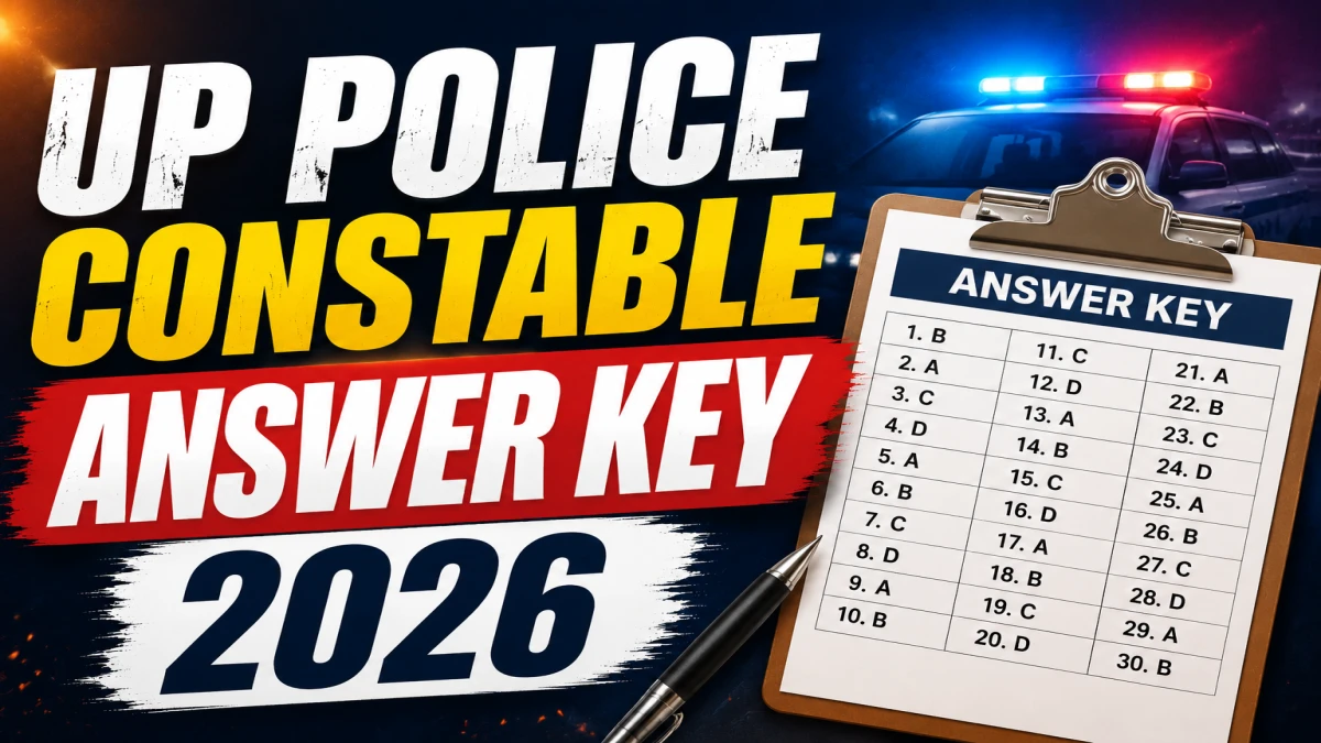 UP Police Constable Answer Key 2026 Out