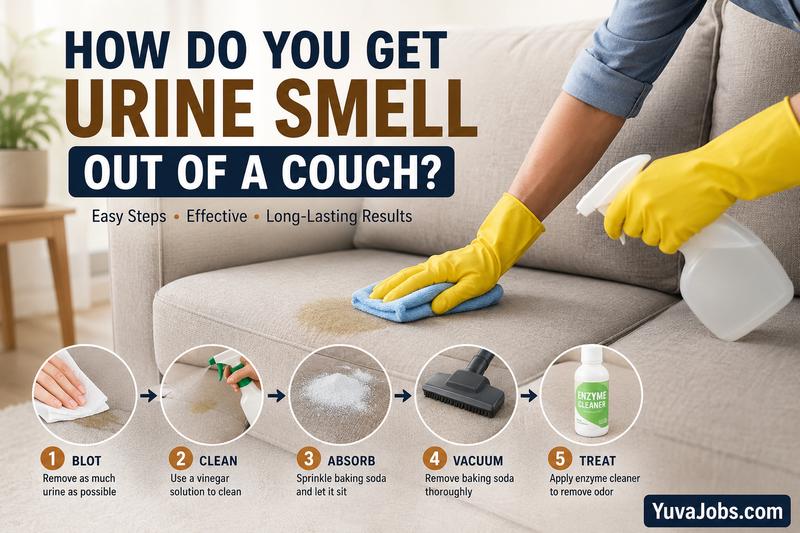 How Do You Get Urine Smell Out of a Couch Fast?