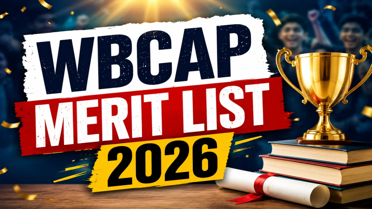 WBCAP Merit List 2026 Released