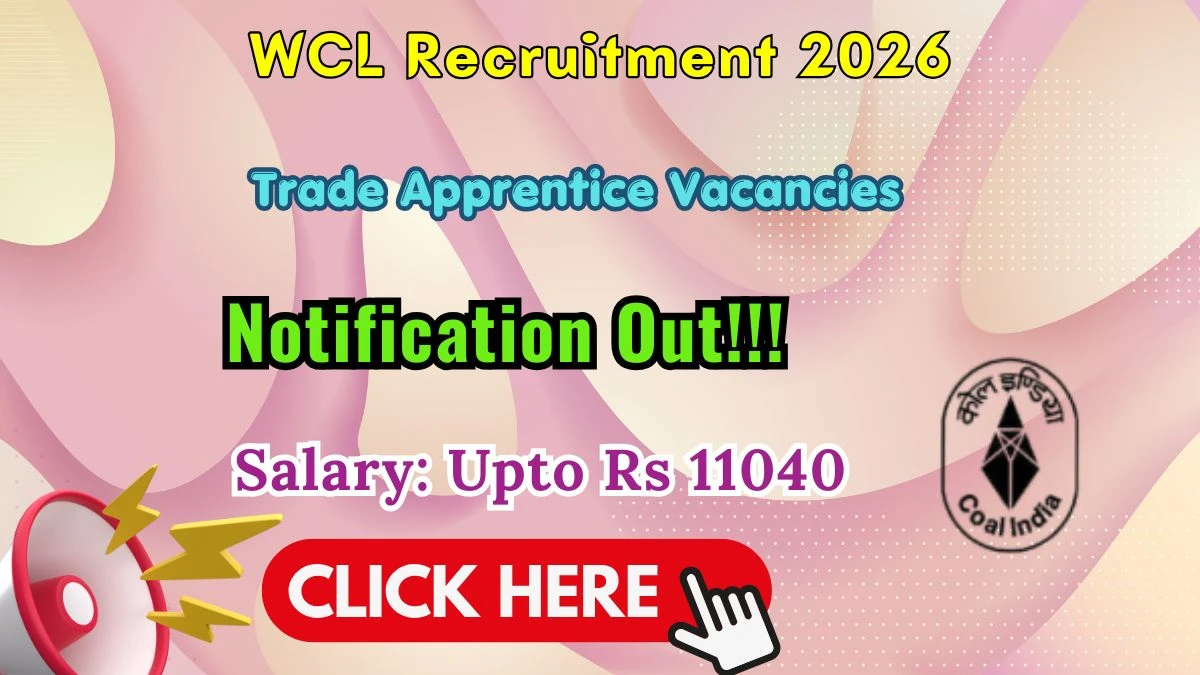 WCL Trade Apprentice Recruitment 2026
