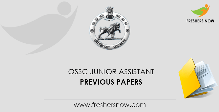 OSSC Junior Assistant Previous Question Papers PDF Download