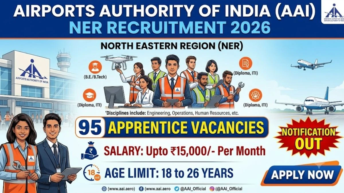 AAI NER Apprentice Recruitment 2026 Notification Out