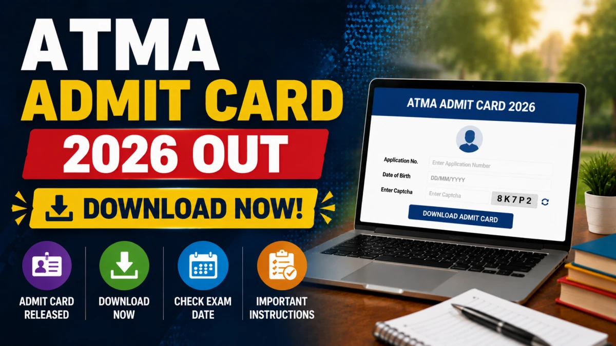 ATMA Admit Card 2026 – Download July Session Hall Ticket at atmaaims.com