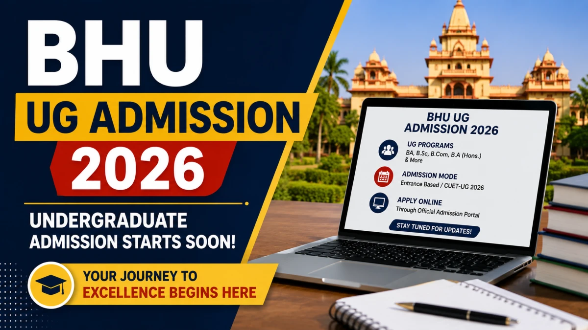 BHU UG Admission 2026 – Registration Open, Apply Online via CUET UG at bhucuet.samarth.edu.in
