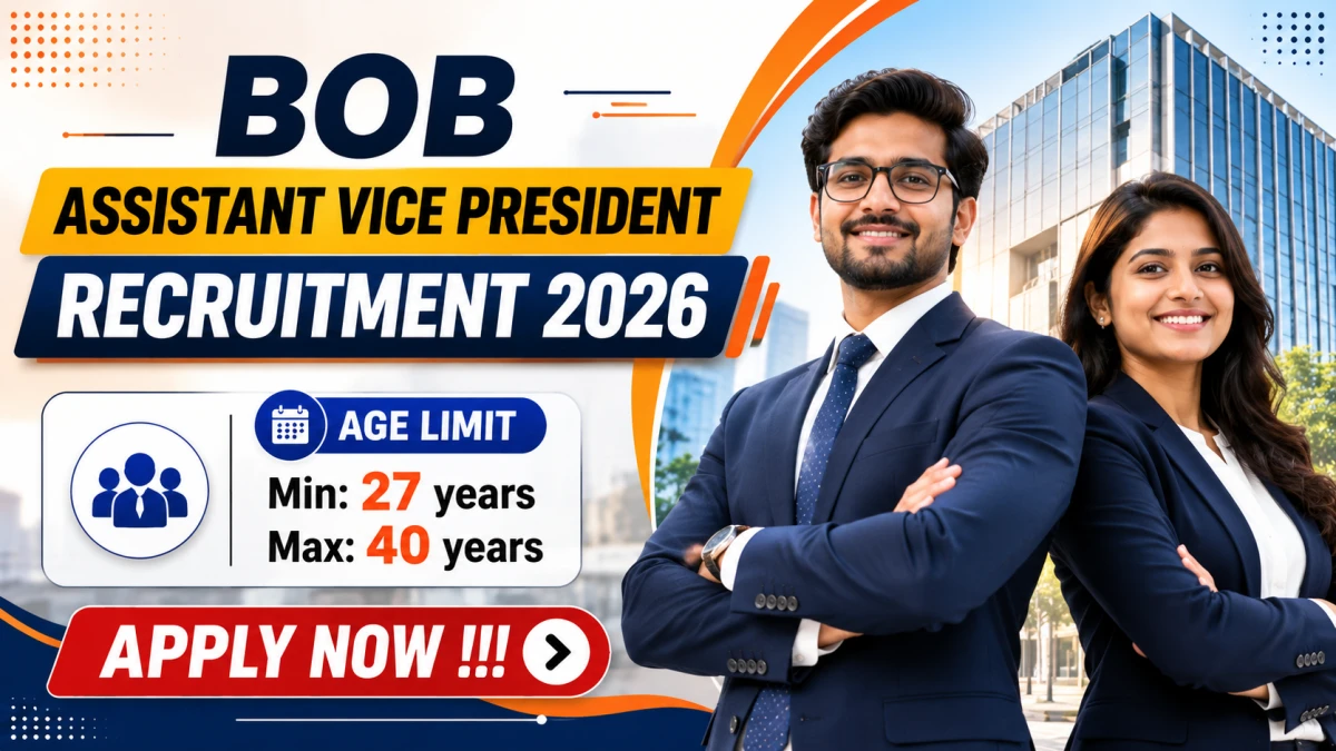 BOB Assistant Vice President Recruitment 2026