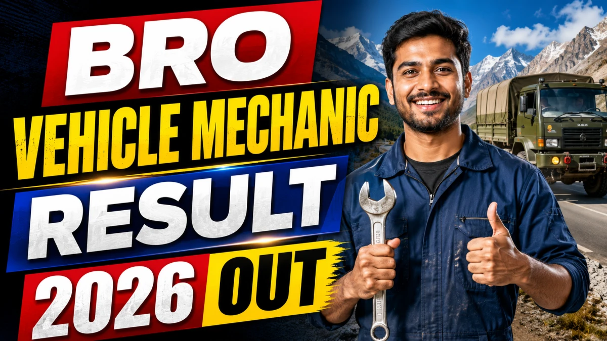 BRO Vehicle Mechanic Result 2026