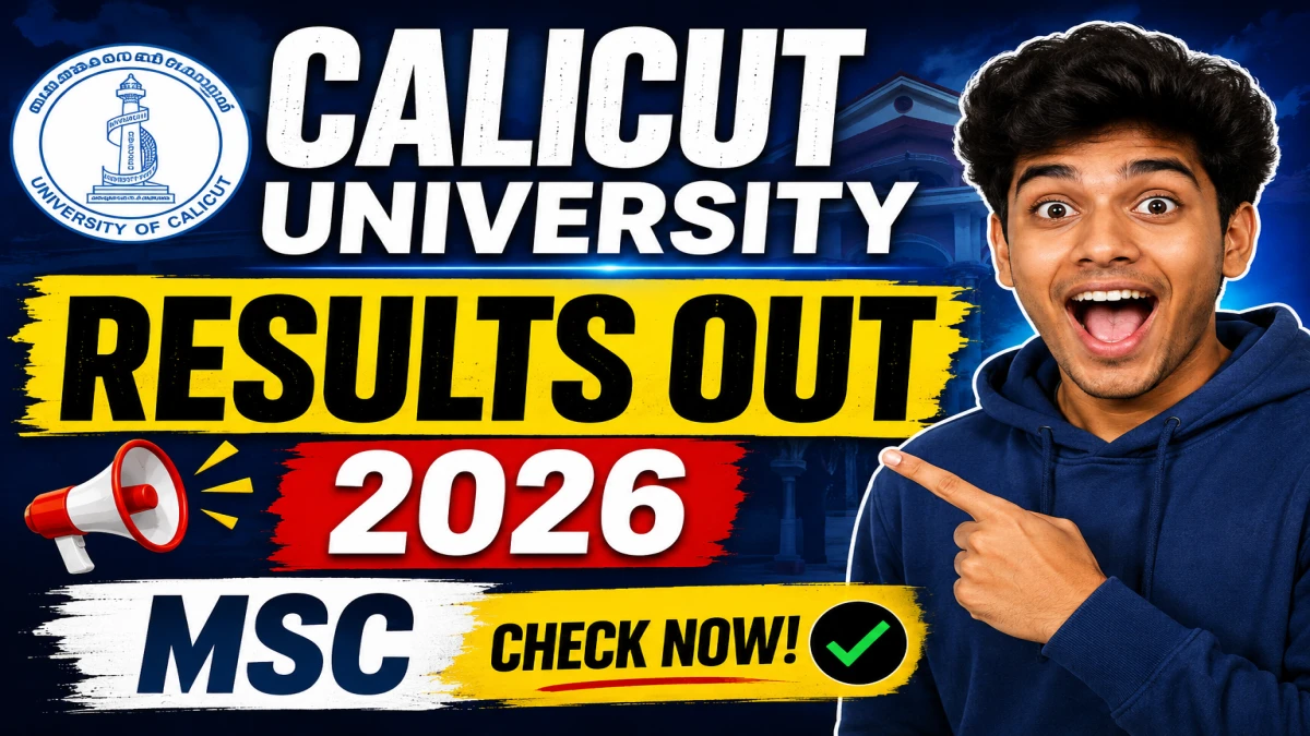 Calicut University Result 2026 Out
