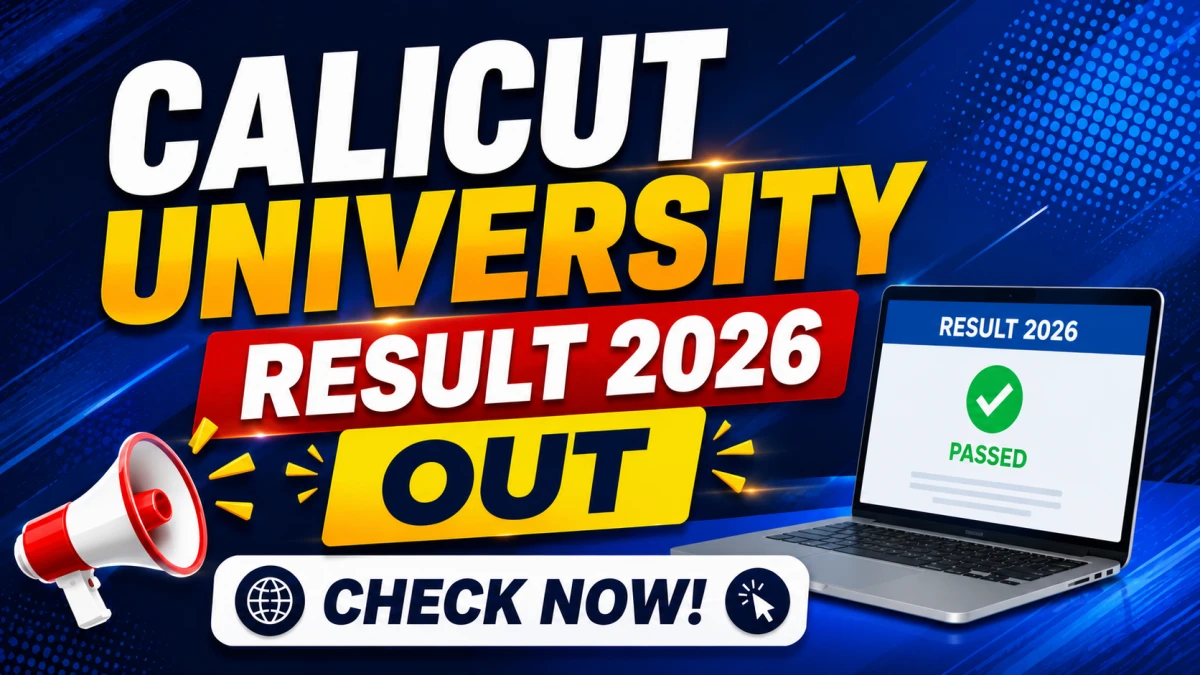 Calicut University Result 2026 Out