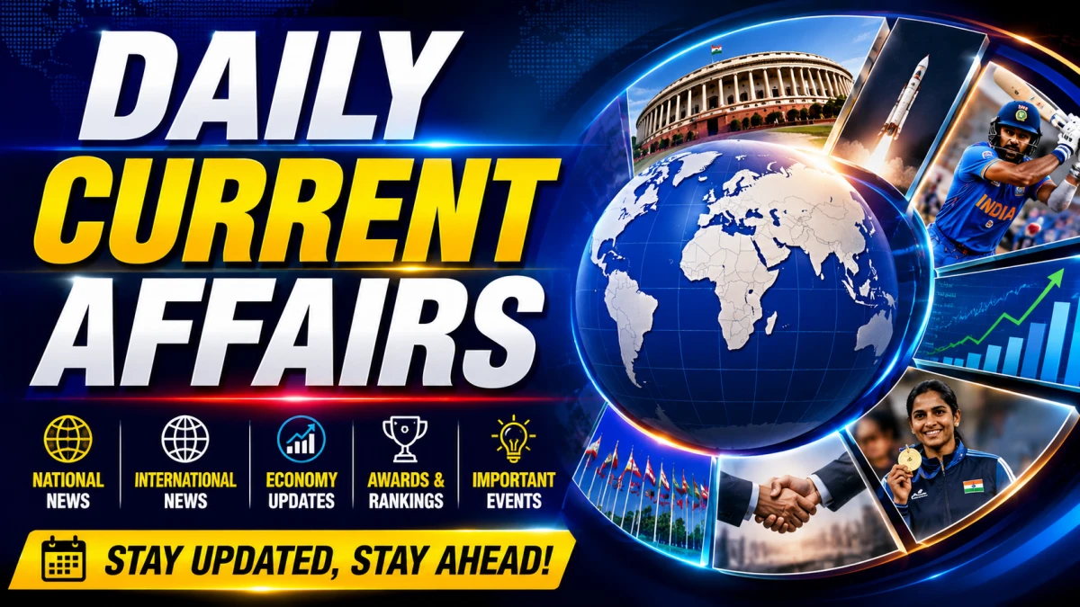 Daily Current Affairs – 11 July 2026