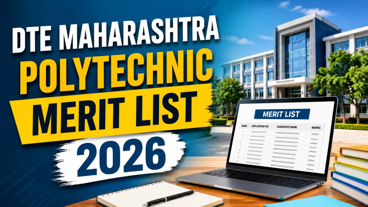 DTE Maharashtra Polytechnic Merit List 2026