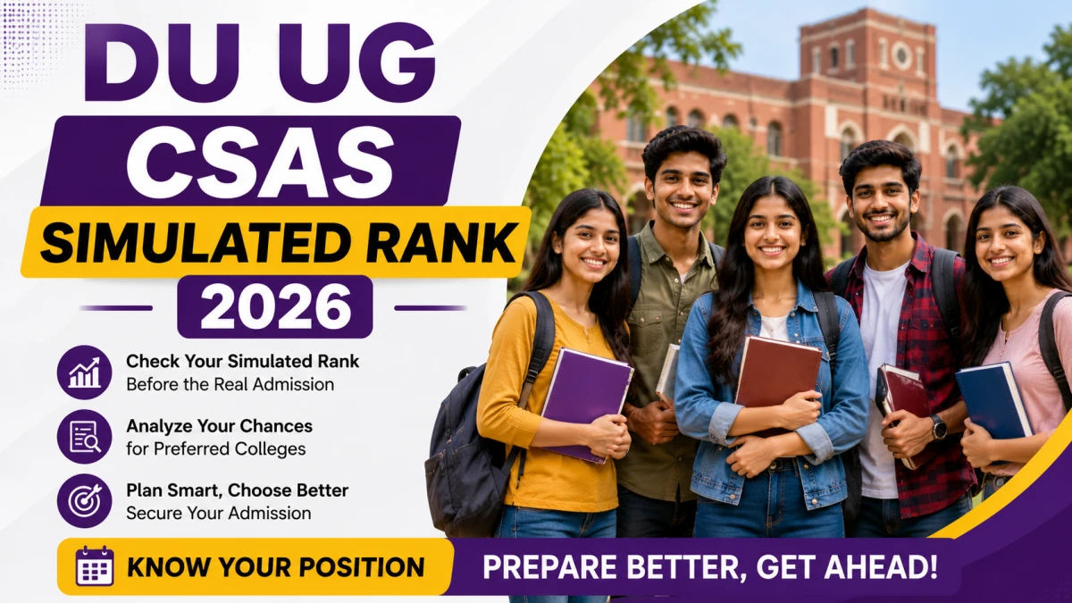 DU UG CSAS Simulated Rank 2026 Out