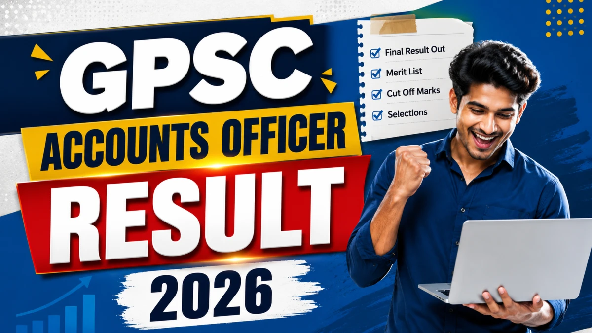 GPSC Accounts Officer Result 2026