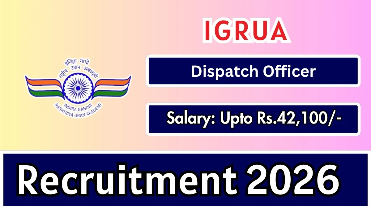 IGRUA Dispatch Officer Recruitment 2026
