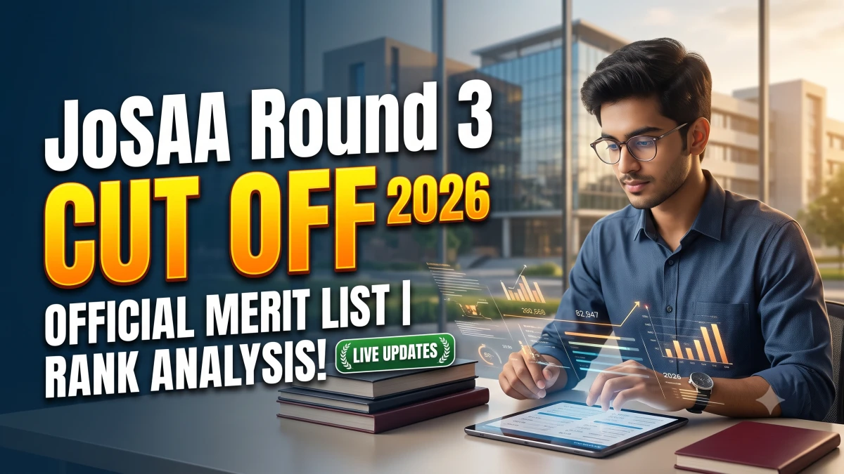 JoSAA Round 3 Cutoff 2026